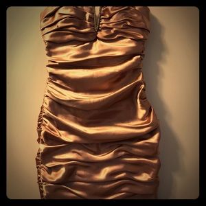 Champagne Mini dress